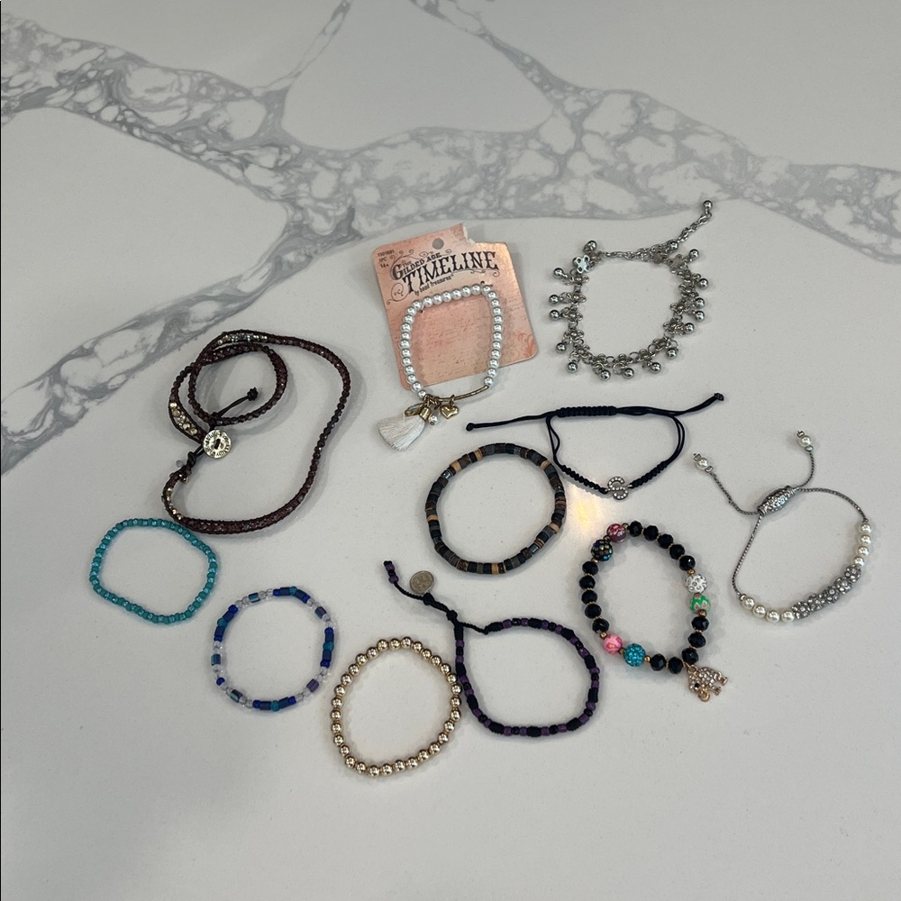 Bracelets Bundle 11pc - image 1